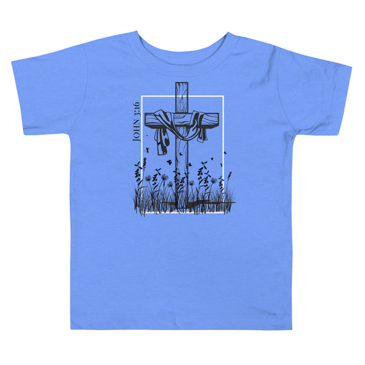 Toddler For God so Loved Tee