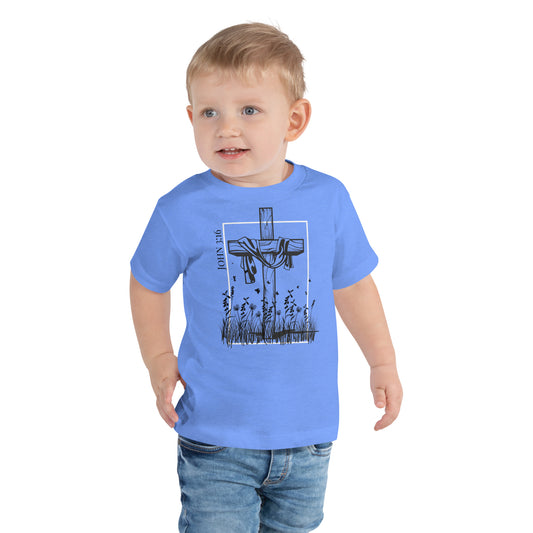 Toddler For God so Loved Tee